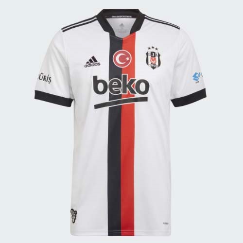 Tailandia Camiseta Besiktas Primera Equipación 2021/2022 Blanco